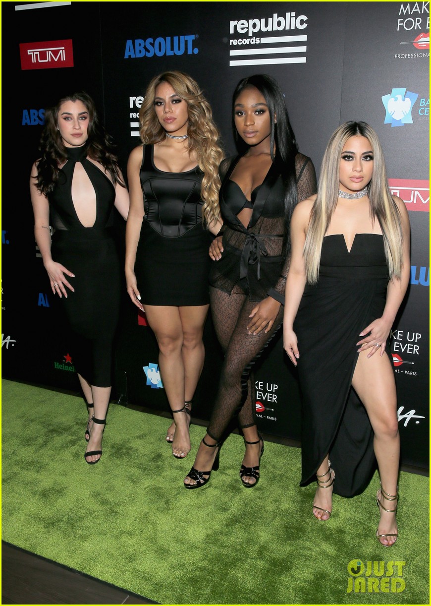 fifth harmony the weeknd republic grammys 2017 party 16