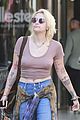 paris jackson goes braless for shopping trip with prudence brando 01