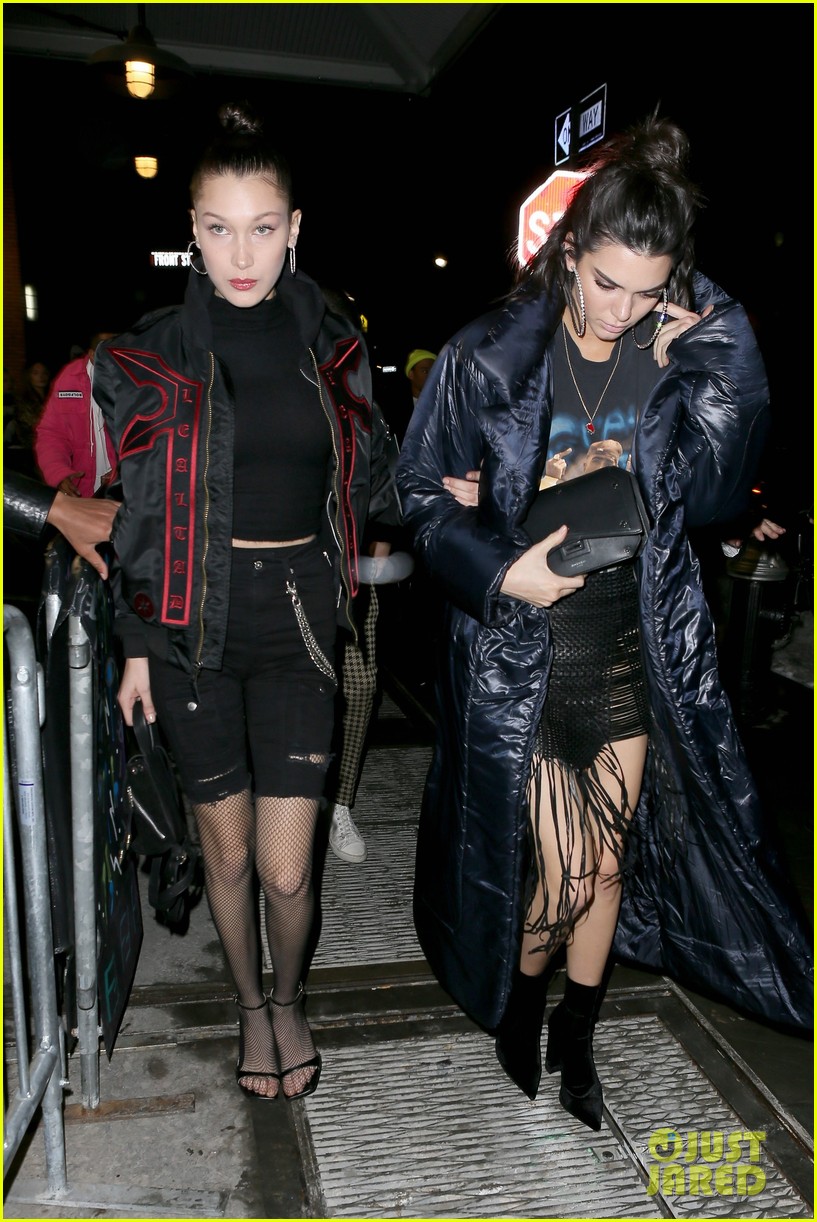 kendall bella step out in nyc during nyfw 01