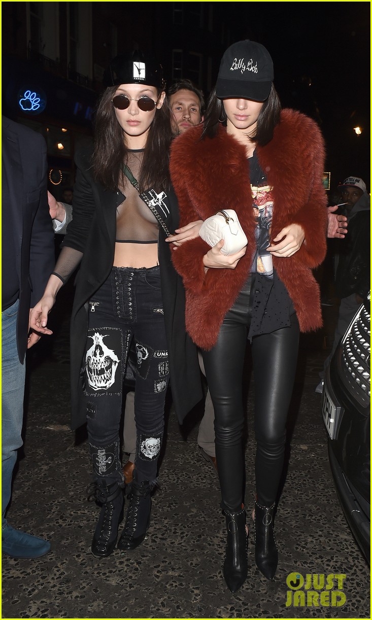 kendall jenner gets in fun before london fashion week shows 03
