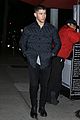 nick jonas goes out to dinner after night out with female friend 01
