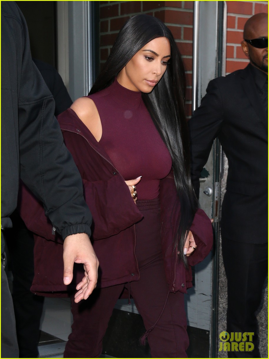 kim kylie more attend kanyes yeezy fashion show in nyc 13