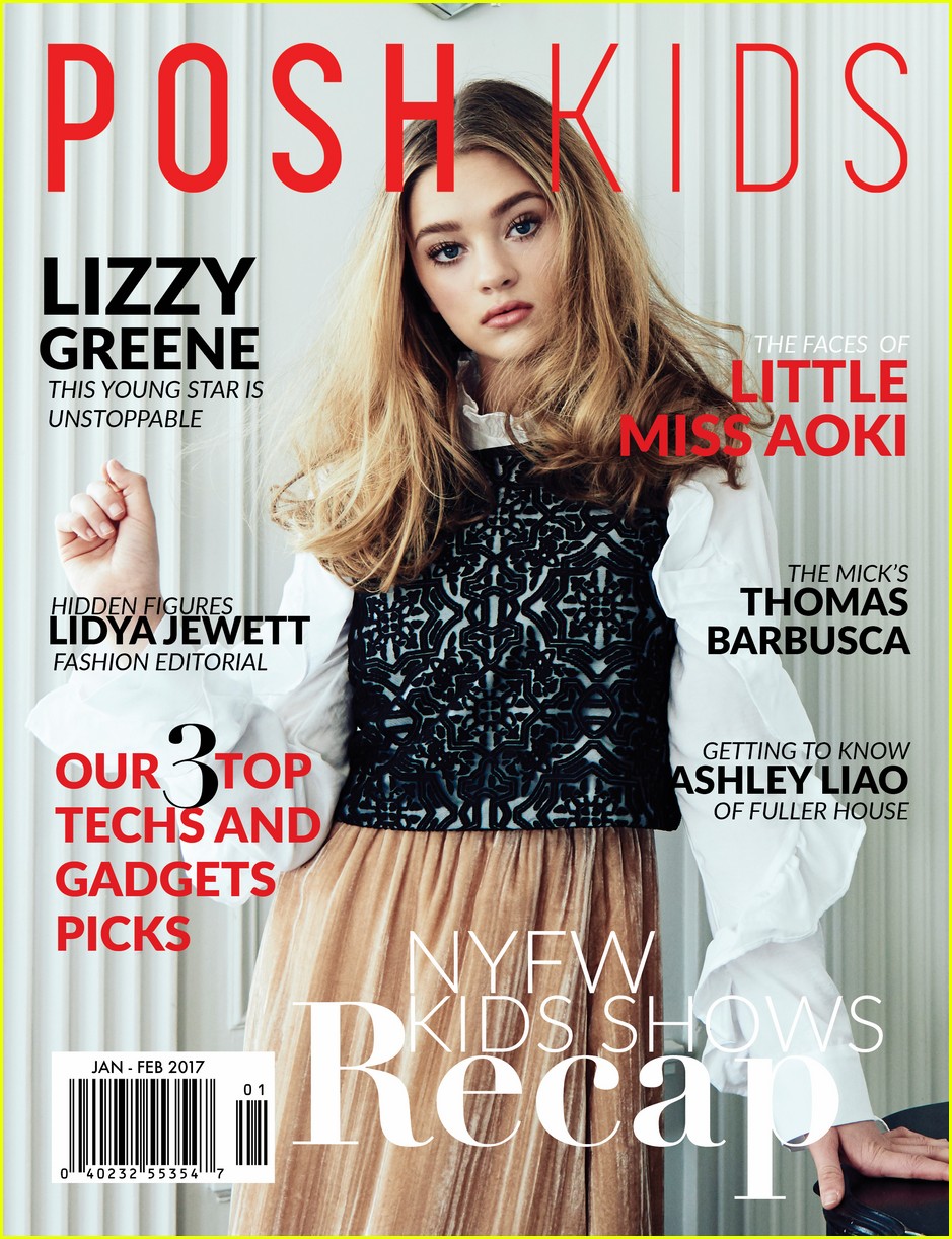 lizzy greene posh girls magazine cover 01