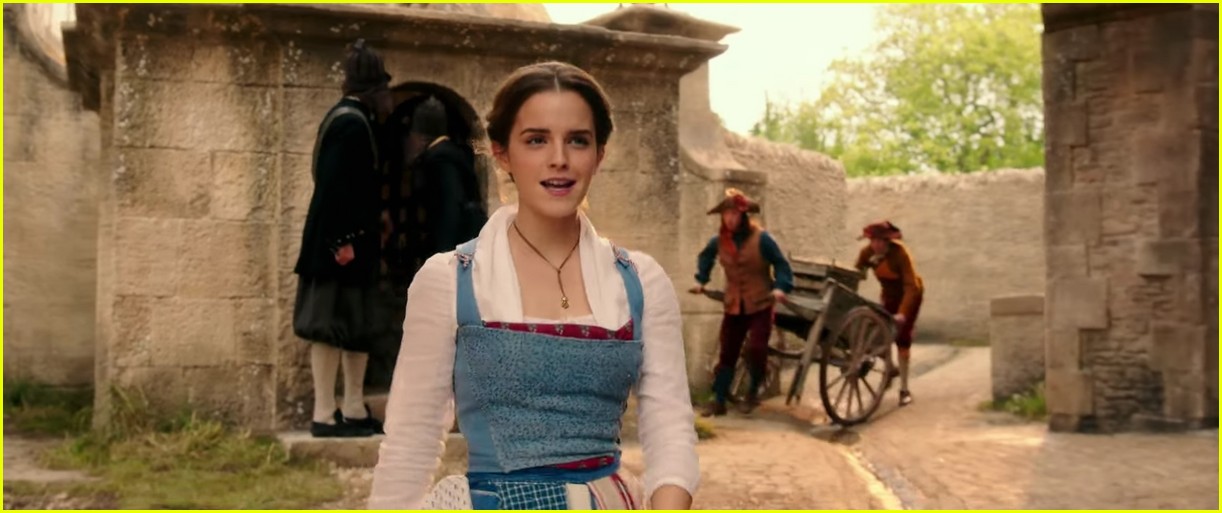 emma watson sings belle beauty and the beast first look clip 02