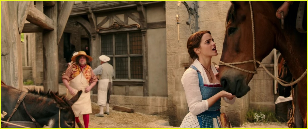 emma watson sings belle beauty and the beast first look clip 07