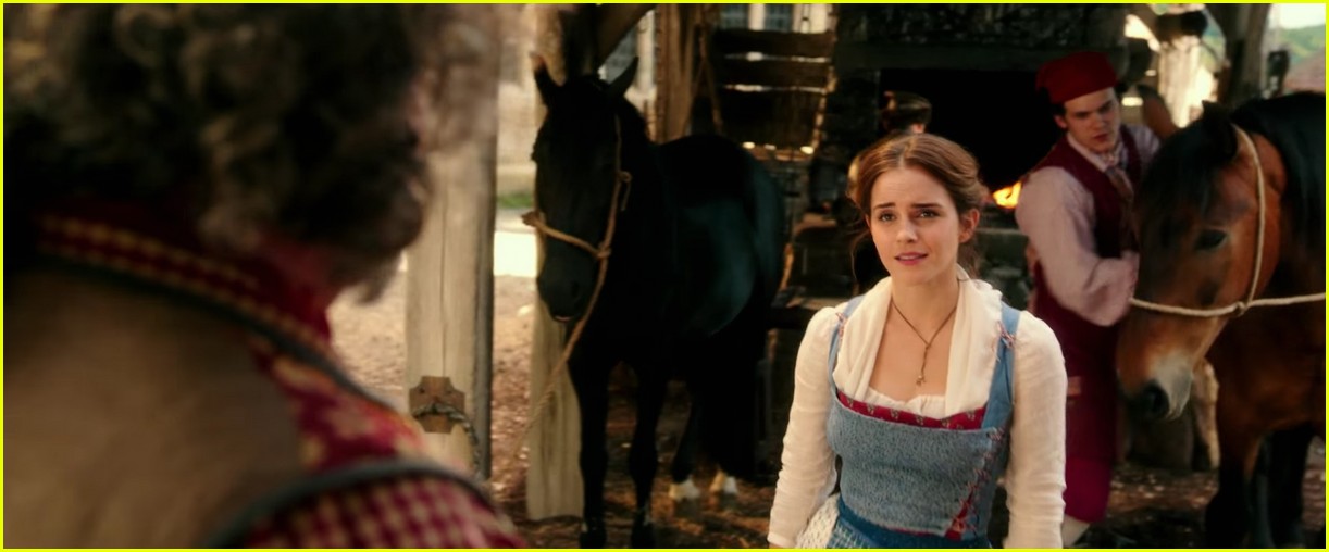 emma watson sings belle beauty and the beast first look clip 08
