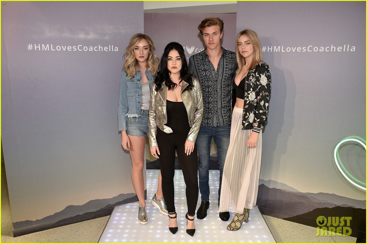 the atomics hit the runway for hm ahead of coachella performance 08