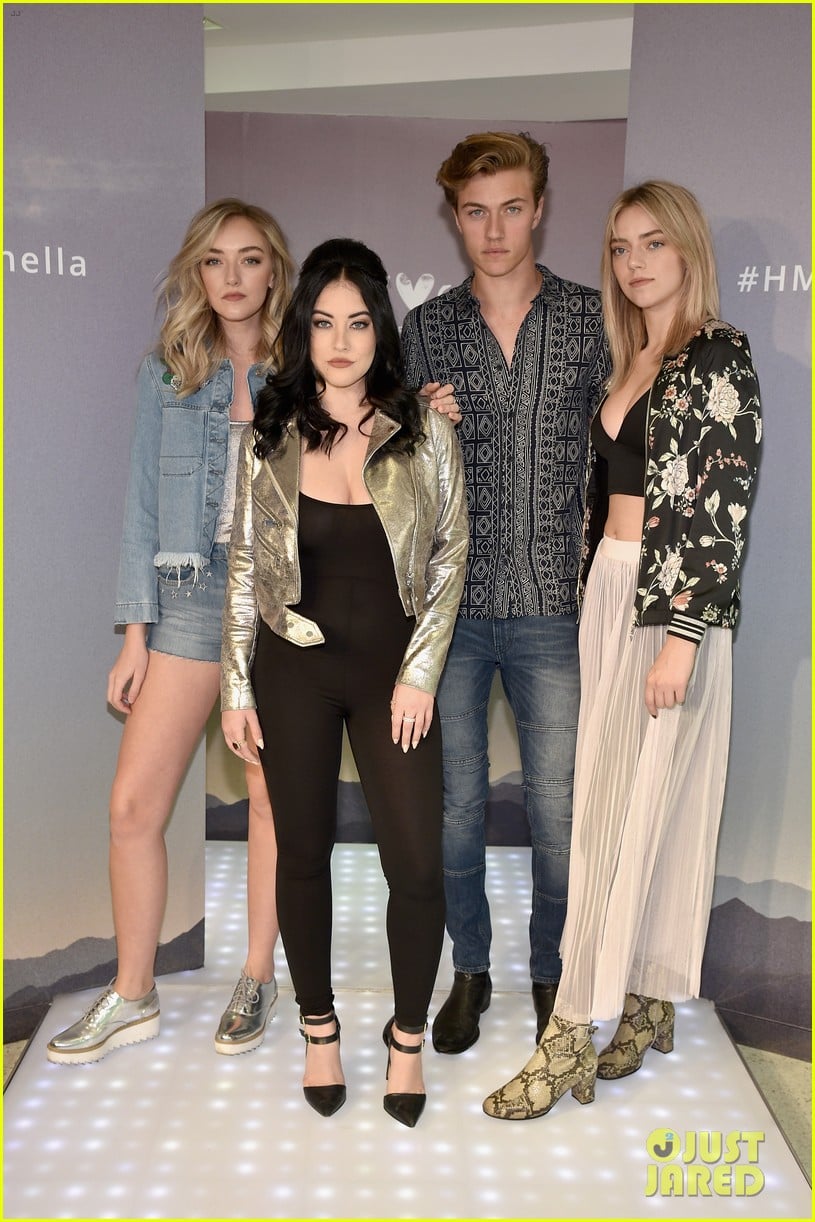 the atomics hit the runway for hm ahead of coachella performance 21