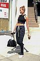 hailey baldwin shows off toned midriff in beverly hills 03