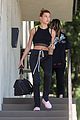 hailey baldwin shows off toned midriff in beverly hills 05