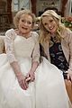 emily osment wedding dress episode betty white young hungry 29