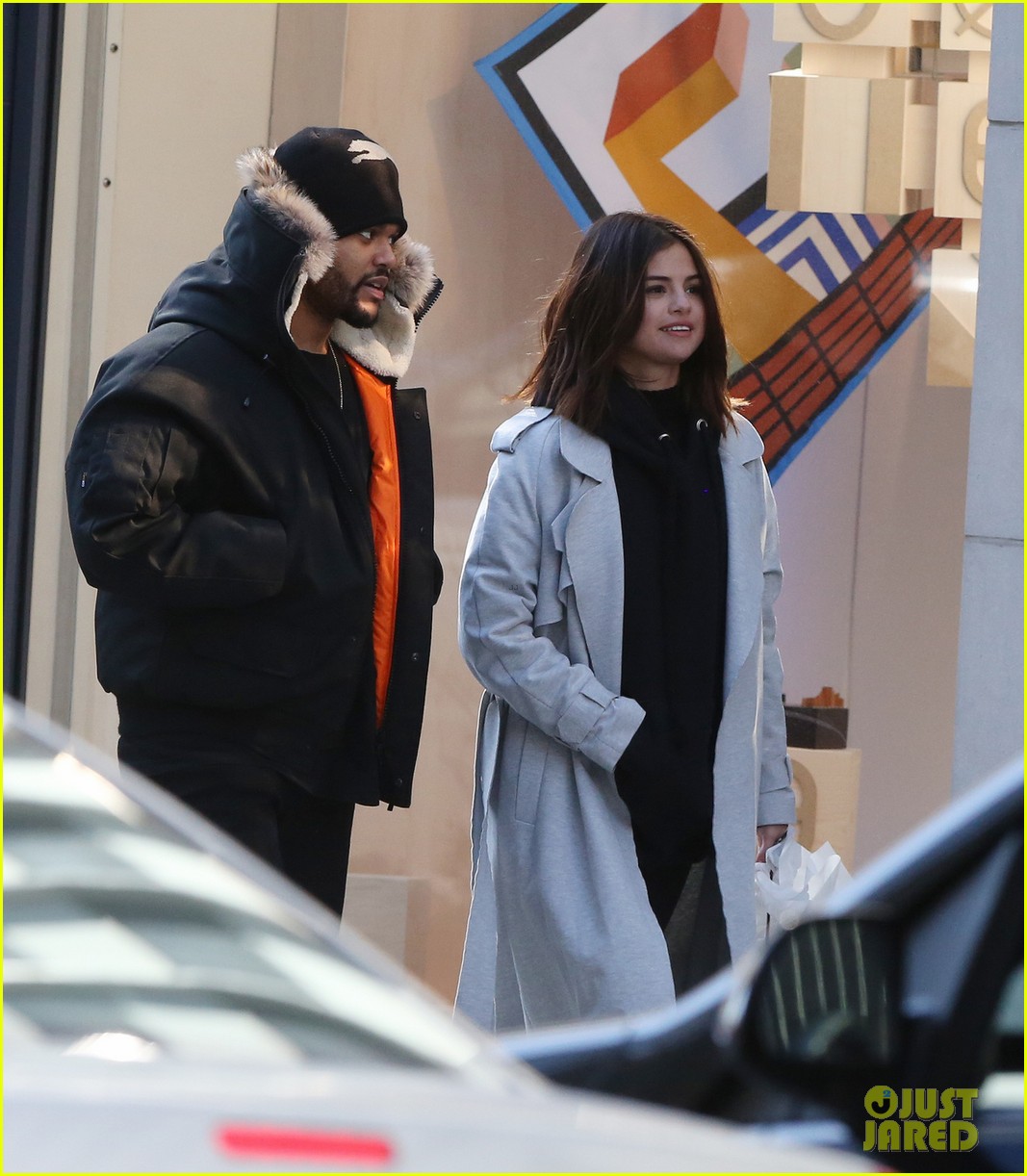 selena gomez the weeknd flaunted some pda in toronto 07