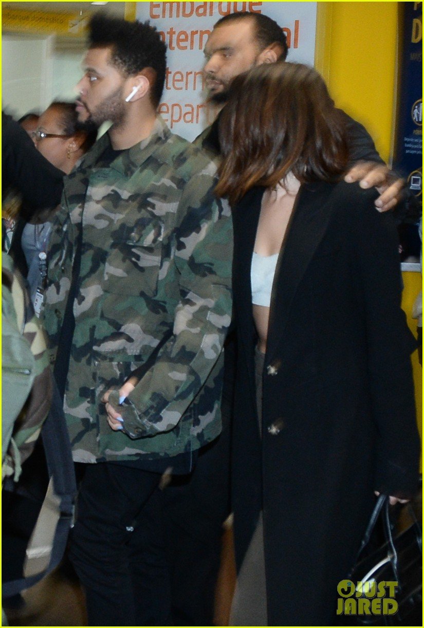 selena gomez the weeknd fly out of brazil 03