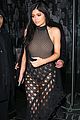 kylie jenner is a fishnet queen for dinner 01