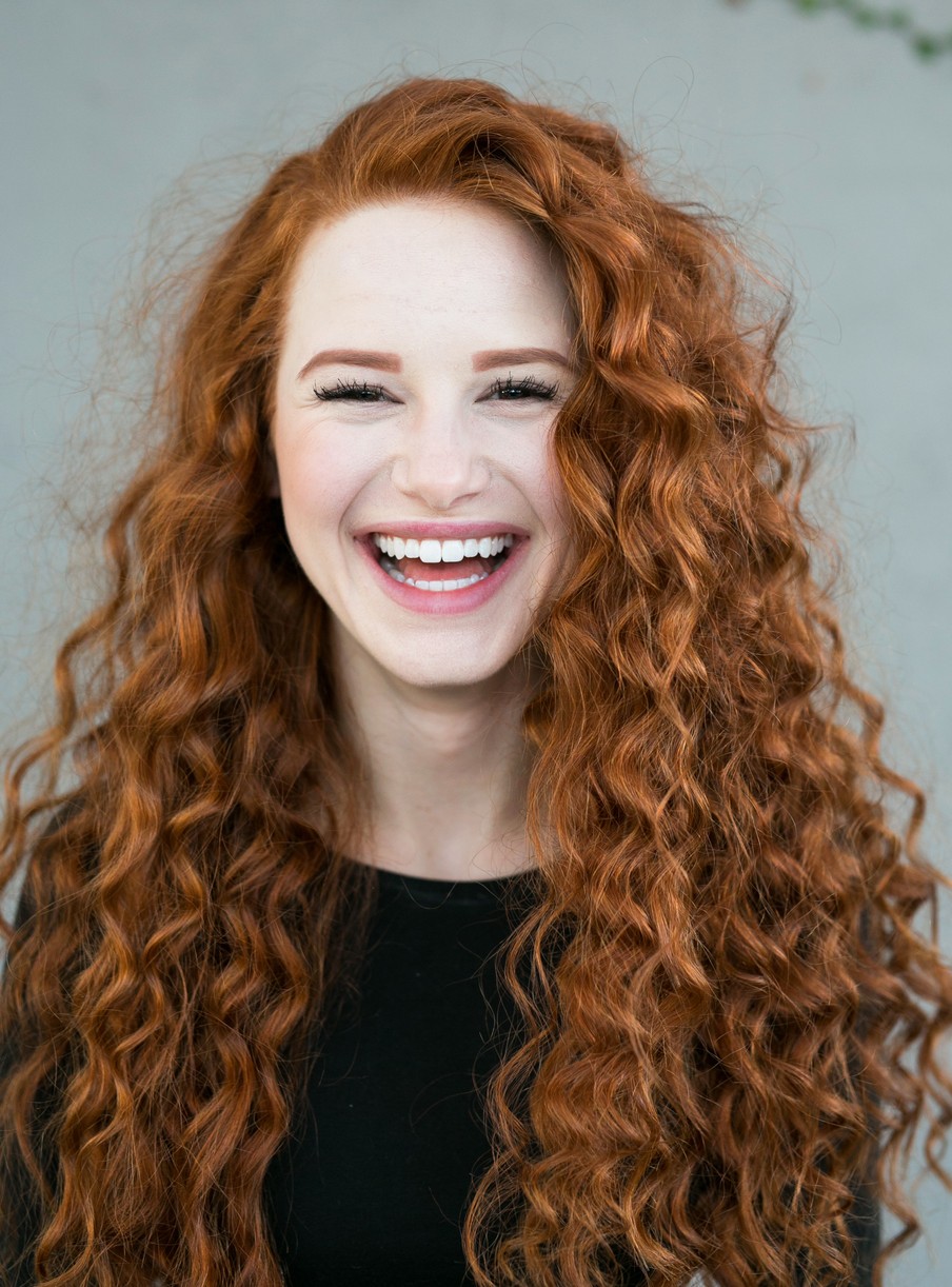 madelaine petsch curly red hair new book 02