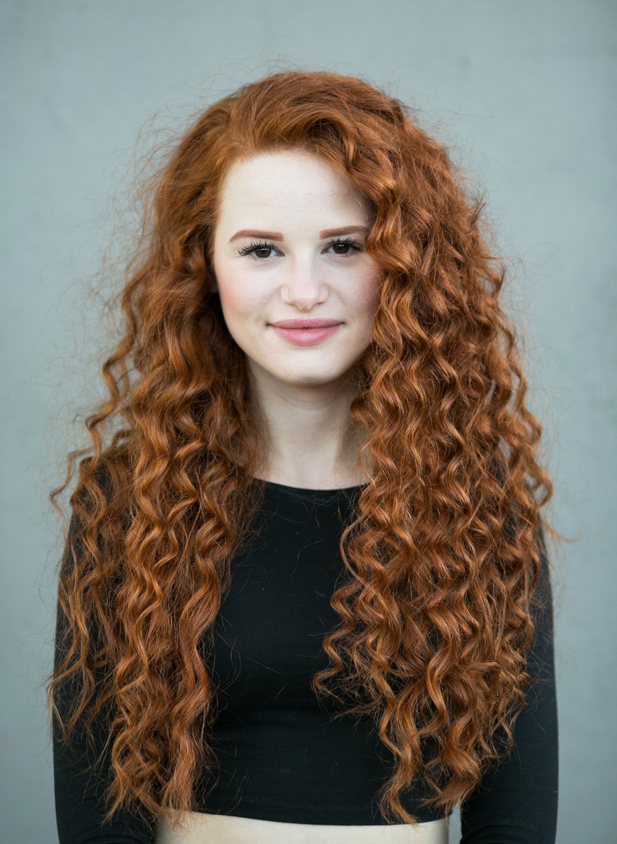 Madelaine petsch curly hair