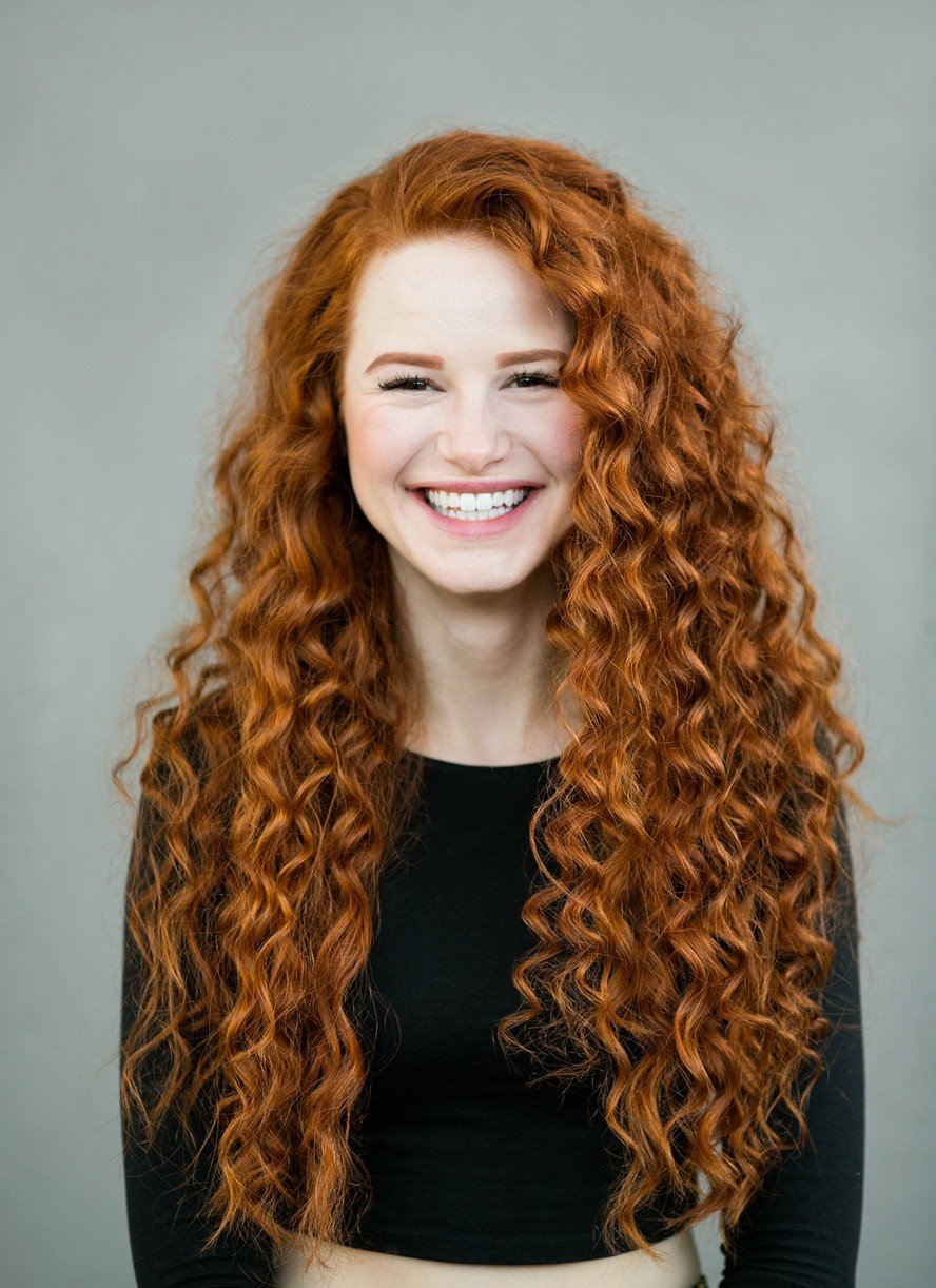 madelaine petsch curly red hair new book 18