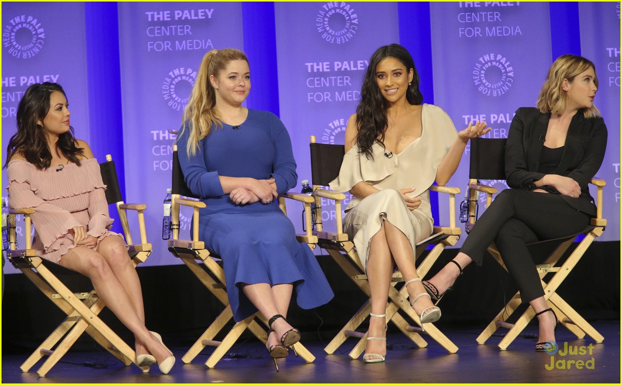 lucy hale troian bellisario paley msgs 25