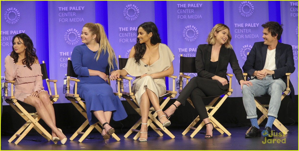 lucy hale troian bellisario paley msgs 27