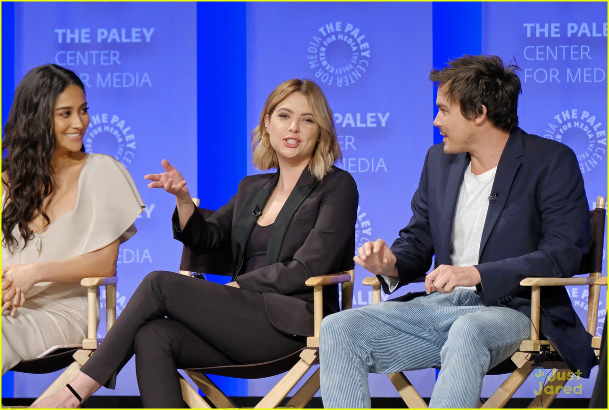 lucy hale troian bellisario paley msgs 45