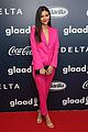 victoria justice pink suit glaad luncheon gigi gorgeous more 13