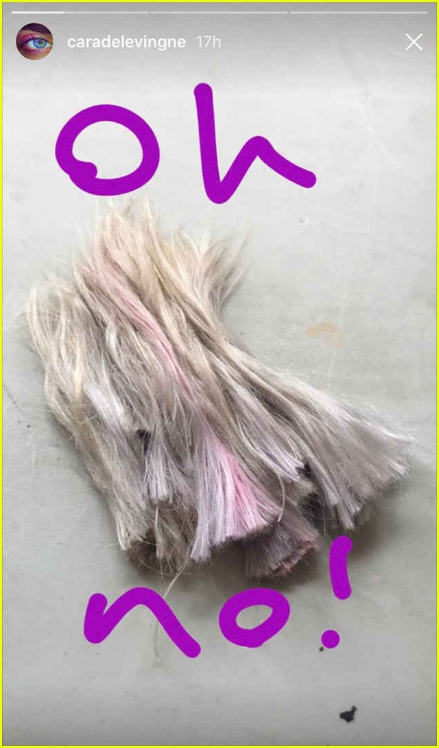 cara delevingne chops off hair debuts new pixie cut 01