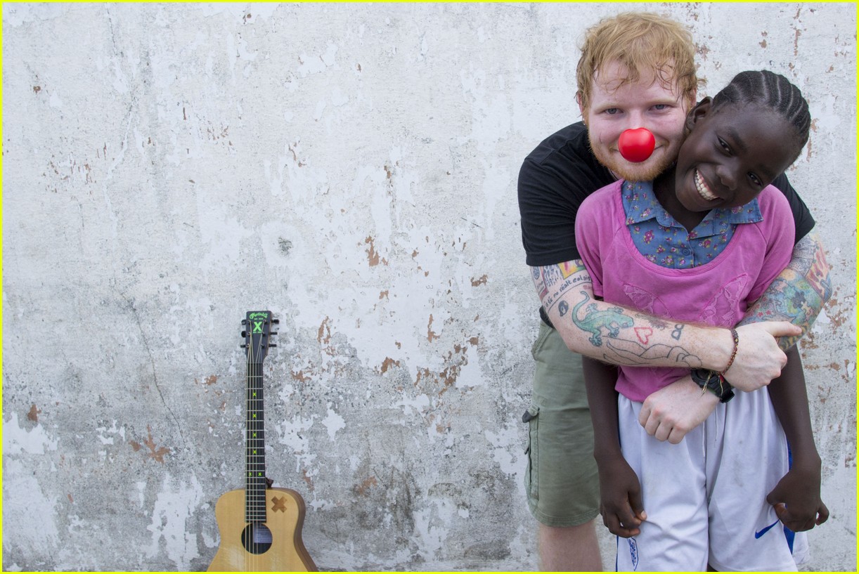 ed sheeran liberia what do know video red nose day 02