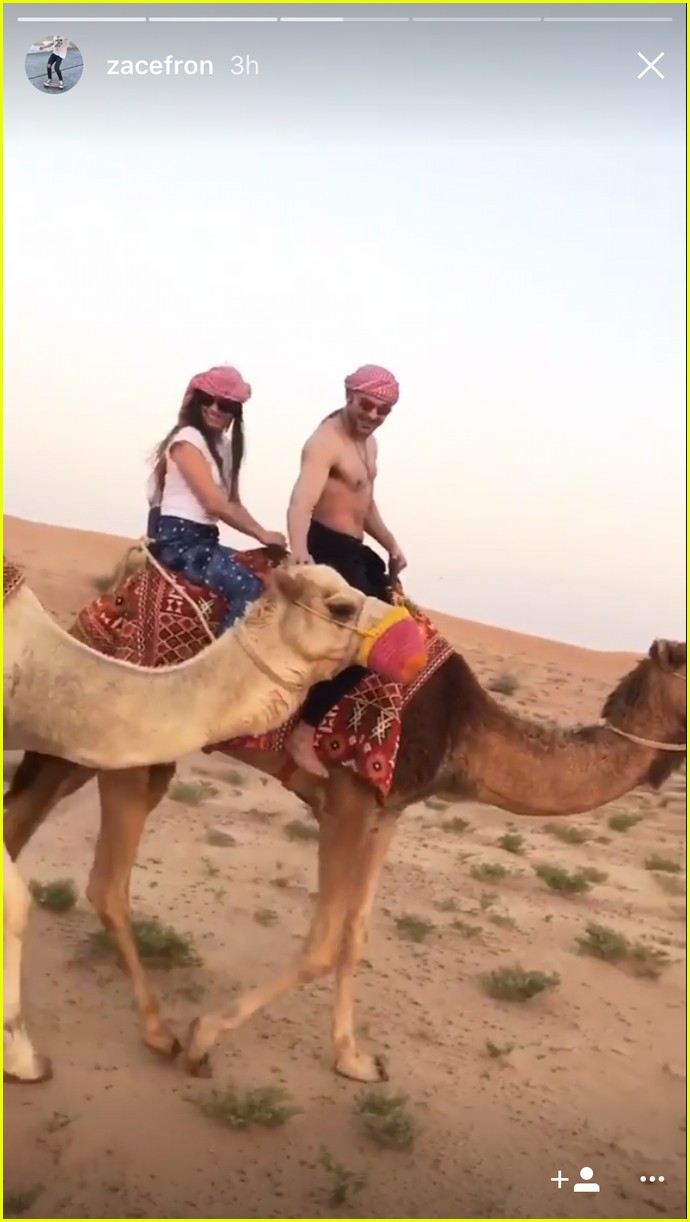 zac efron riding a camel shirtless is everything you dreamed it would be 09