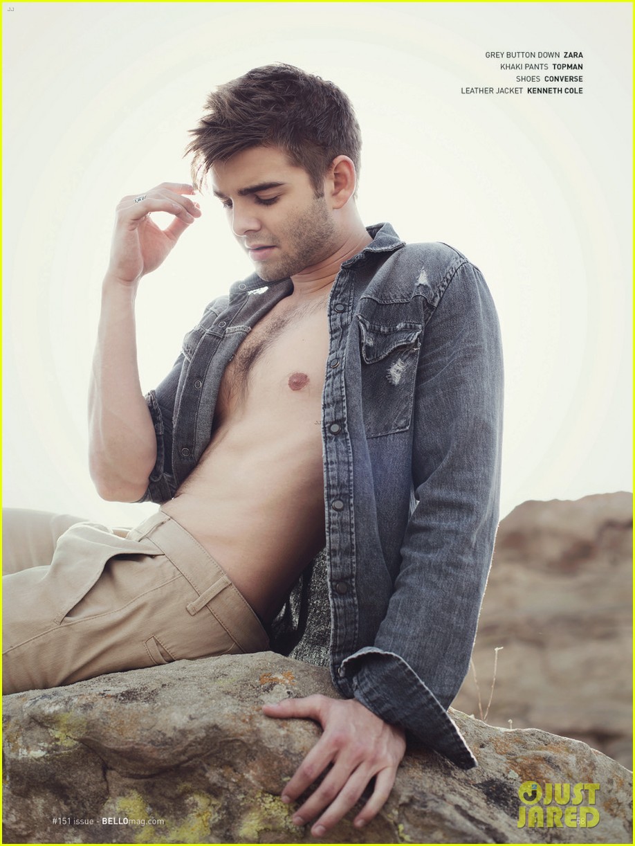 jack griffo shirtless bello mag shoot is fire 05.