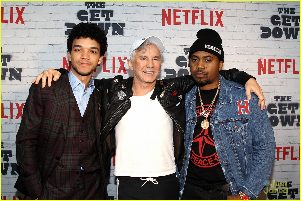 justice smith clothing get down s2 premiere nyc 13