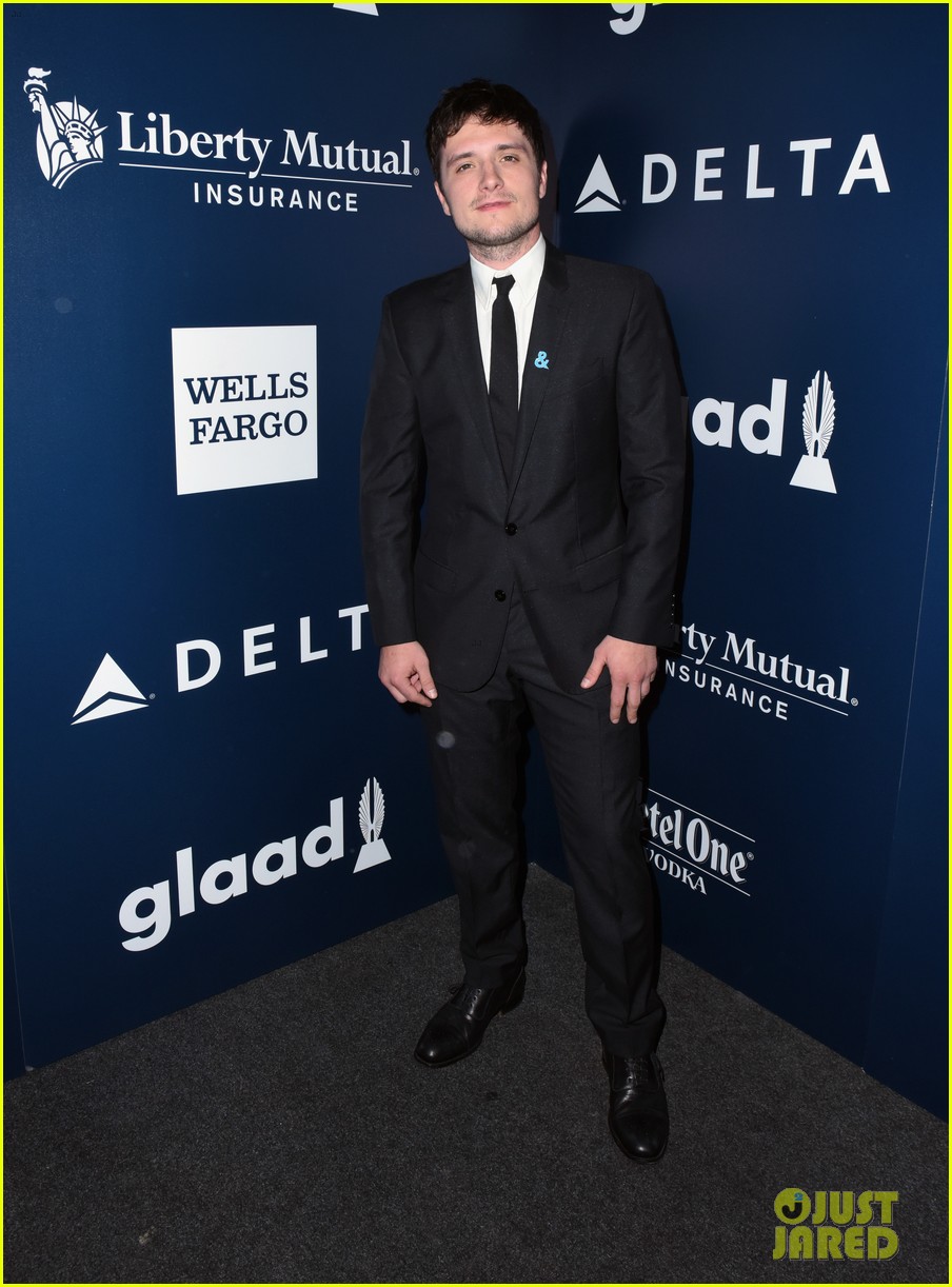victoria justice meets up with josh hutcherson at glaad media awards 2017 05