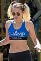miley cyrus shows off toned abs in malibu 01