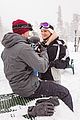 olivia holt boyfriend ray kearin kiss cuddle on their ski trip 05