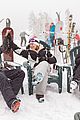 olivia holt boyfriend ray kearin kiss cuddle on their ski trip 11