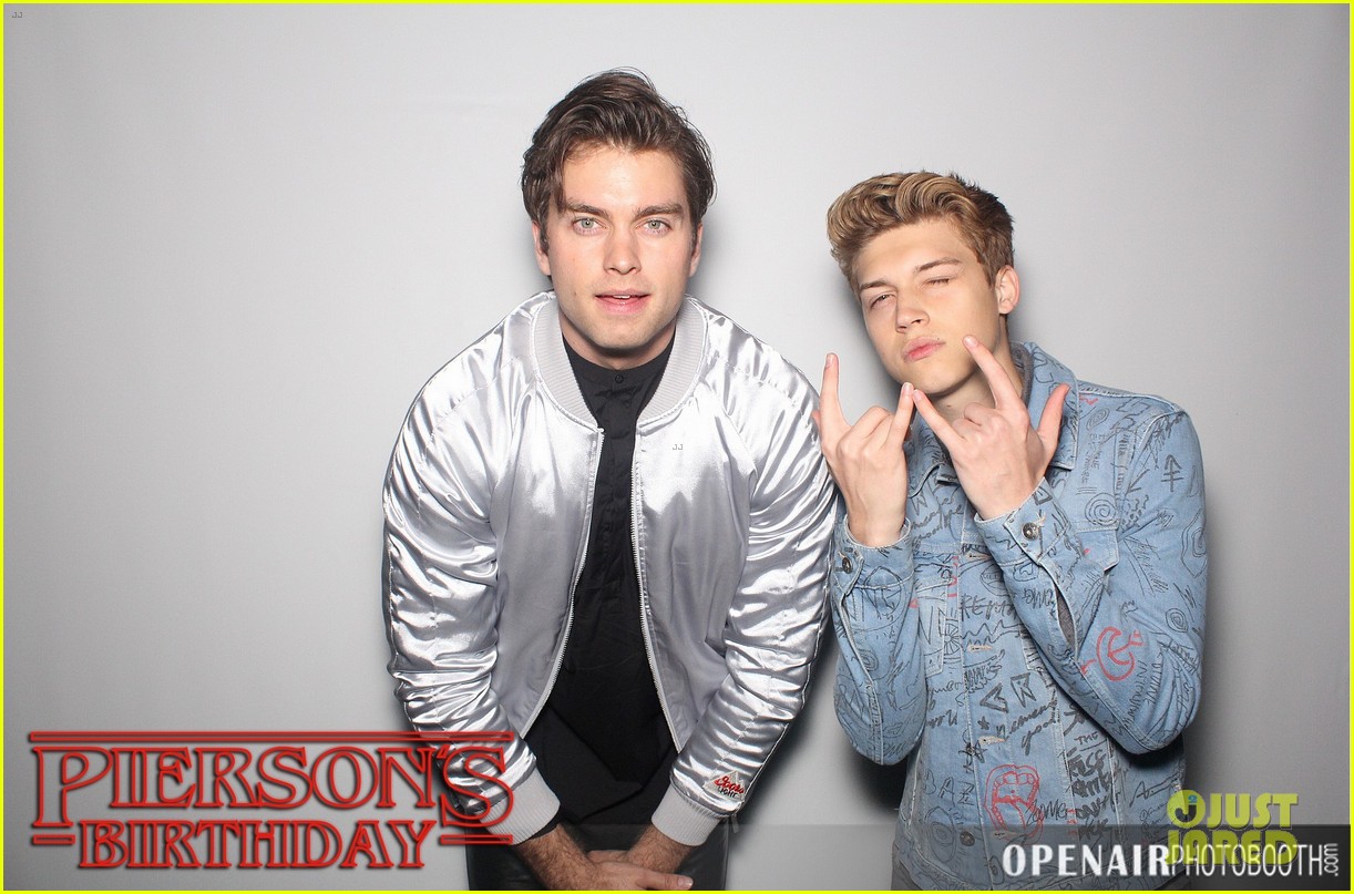 pierson fode has a stranger things themed birthday 02