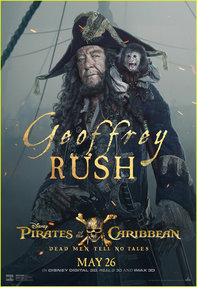 pirates caribbean character posters 01