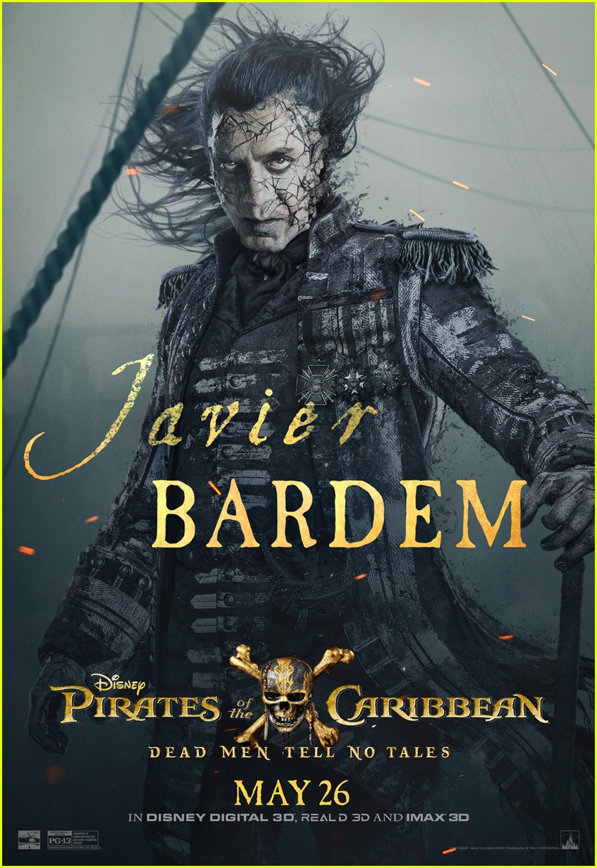 pirates caribbean character posters 05