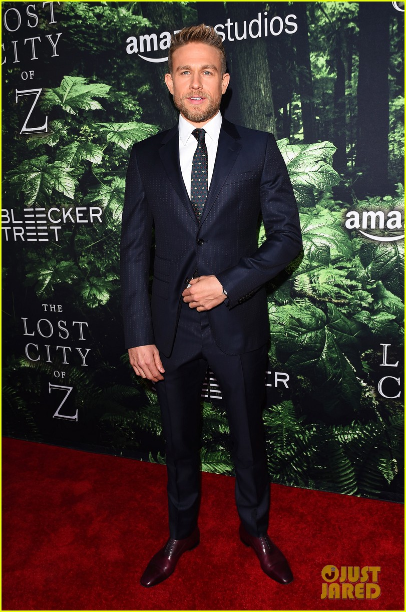 charlie robert suit up for the premiere of the lost city of z 01