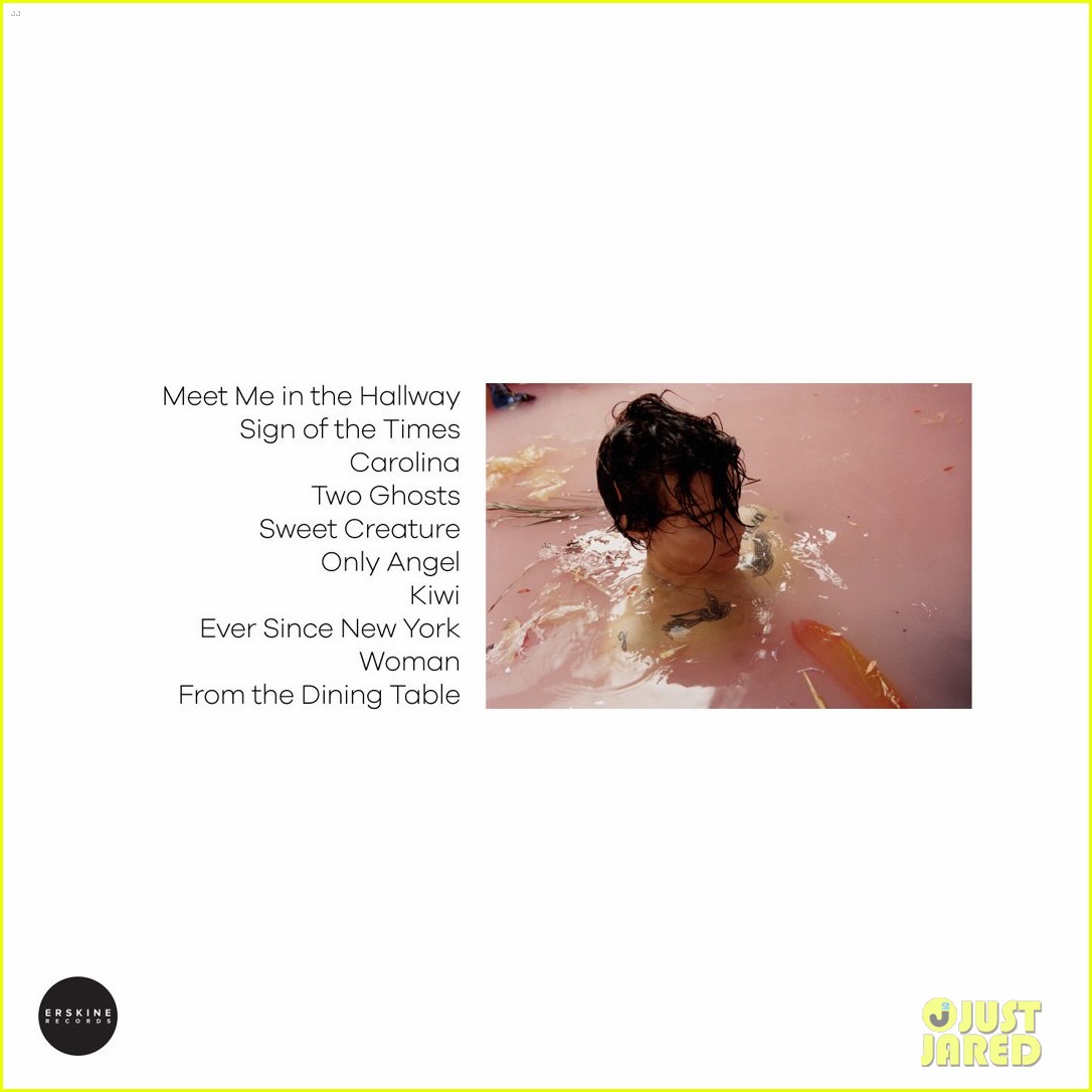 harry styles reveals debut solo album artwork tracklist 02