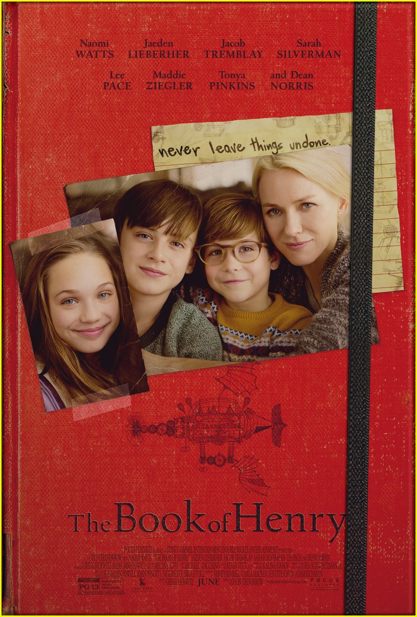 naomi watts is a loving mother in official book of henry poster 01