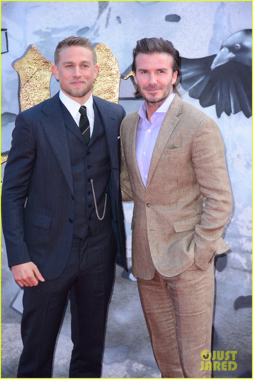 david beckham is joined by brooklyn at king arthur premiere08