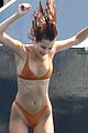 bella hadid jumps off a yacht in her bikini 06