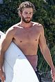 liam hemsworth goes shirtless for afternoon surfing sesh01