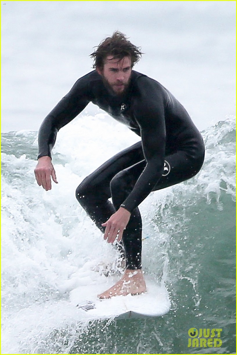liam hemsworth hits the waves to kick off weekend 01