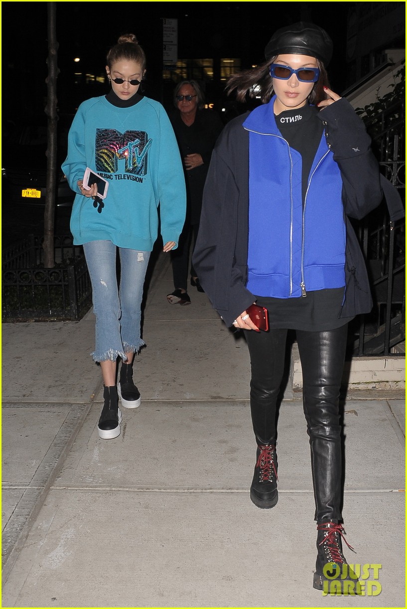 kendall jenner heads to dinner with gigi bella hadid09