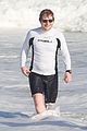 ed sheeran hits the beach in rio01