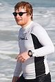 ed sheeran hits the beach in rio02