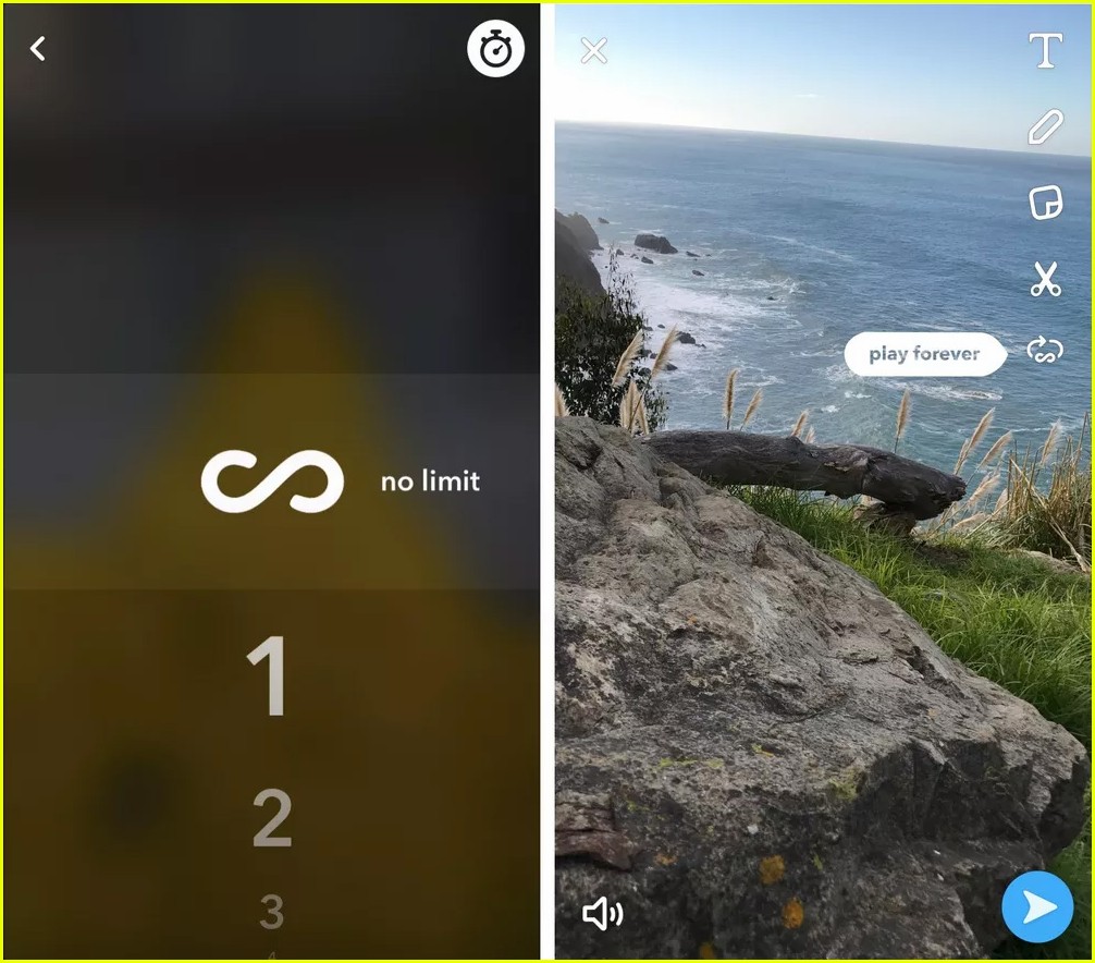snapchat launches new infinity feature 02