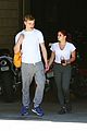 ariel winter shows off new red hair color while out with boyfriend levi meaden2 05