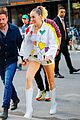 miley cyrus shows off her legs in rainbow shorts03